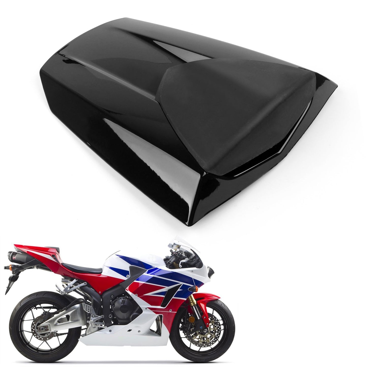 2013-2024 Honda CBR600RR Rear Seat Cover cowl Black