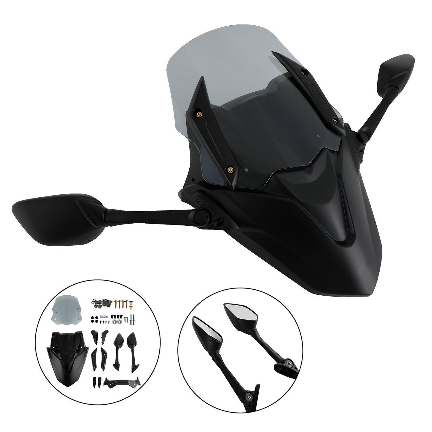 Pare-brise de moto ABS adapté pour Yamaha NMAX155 N-MAX 155 2021-2022