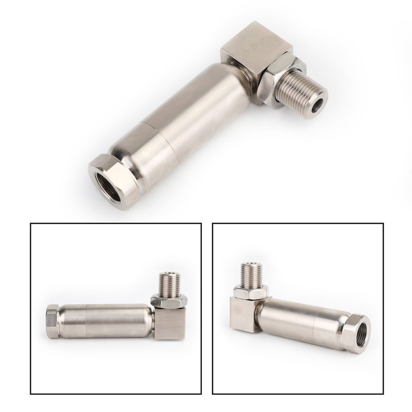 M18 X 1.5 90 Degree O2 Oxygen Sensor Angled Extender Spacer O2 Extension