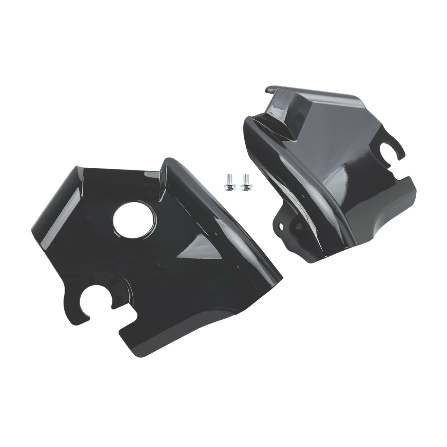 97-03 Yamaha XVS400 XVS650 Drag Star V-Star 650 Cubierta del cuello del marco de la horquilla negra