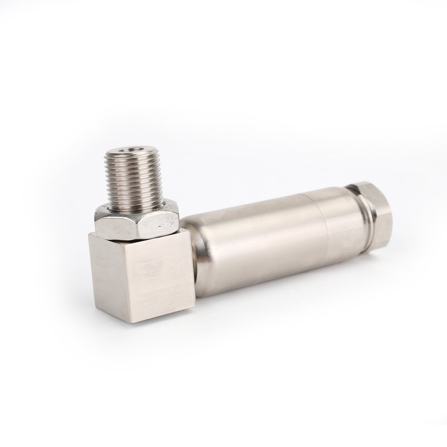 M18 X 1.5 90 Degree O2 Oxygen Sensor Angled Extender Spacer O2 Extension