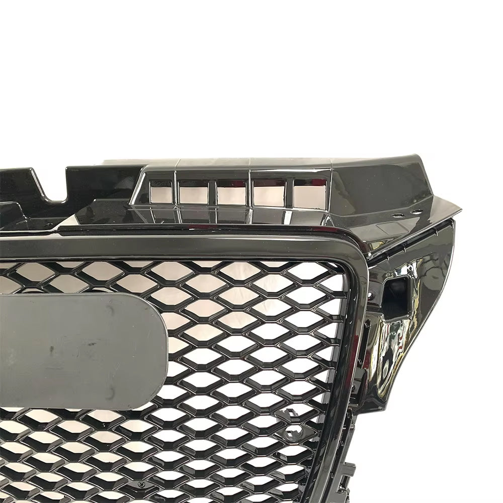 2008-2012 Audi A3/8P To S3/RS3 Style High Quality ABS Grille Chrome Trim Grill Silver And Black Front Bumper Grille