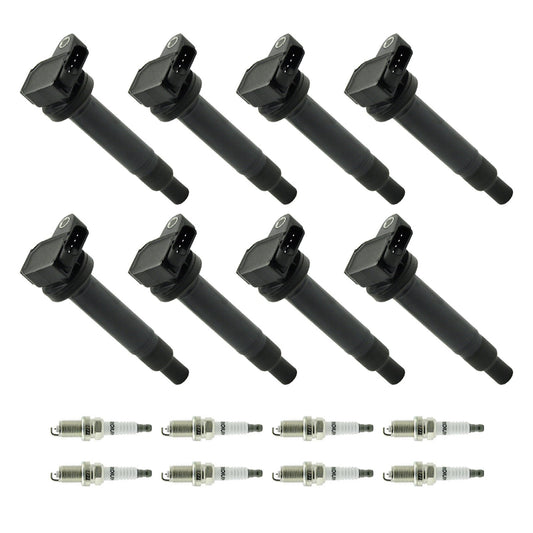 2003-2009 Lexus GX470 4.7L 8PCS Bobine d'allumage + Bougie d'allumage UF230 90080-91180