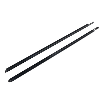 2008-2017 For Dodge Challenger 2pcs Front Door Window Belt Weatherstrip 55399123AG 55399122AG