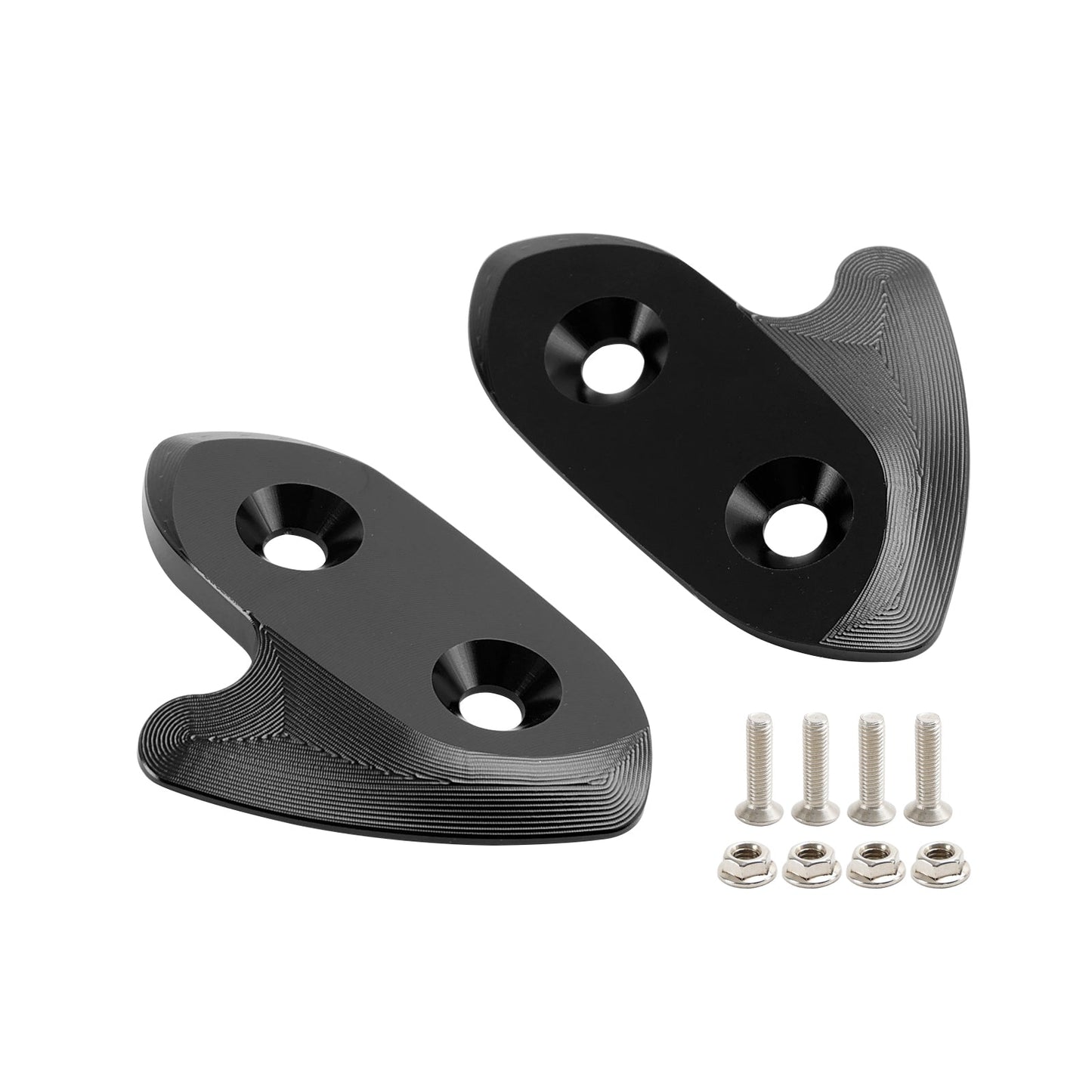 Plaques de blocage de suppression de rétroviseur CNC pour Yamaha YZF-R1 YZF-R1M 15-19