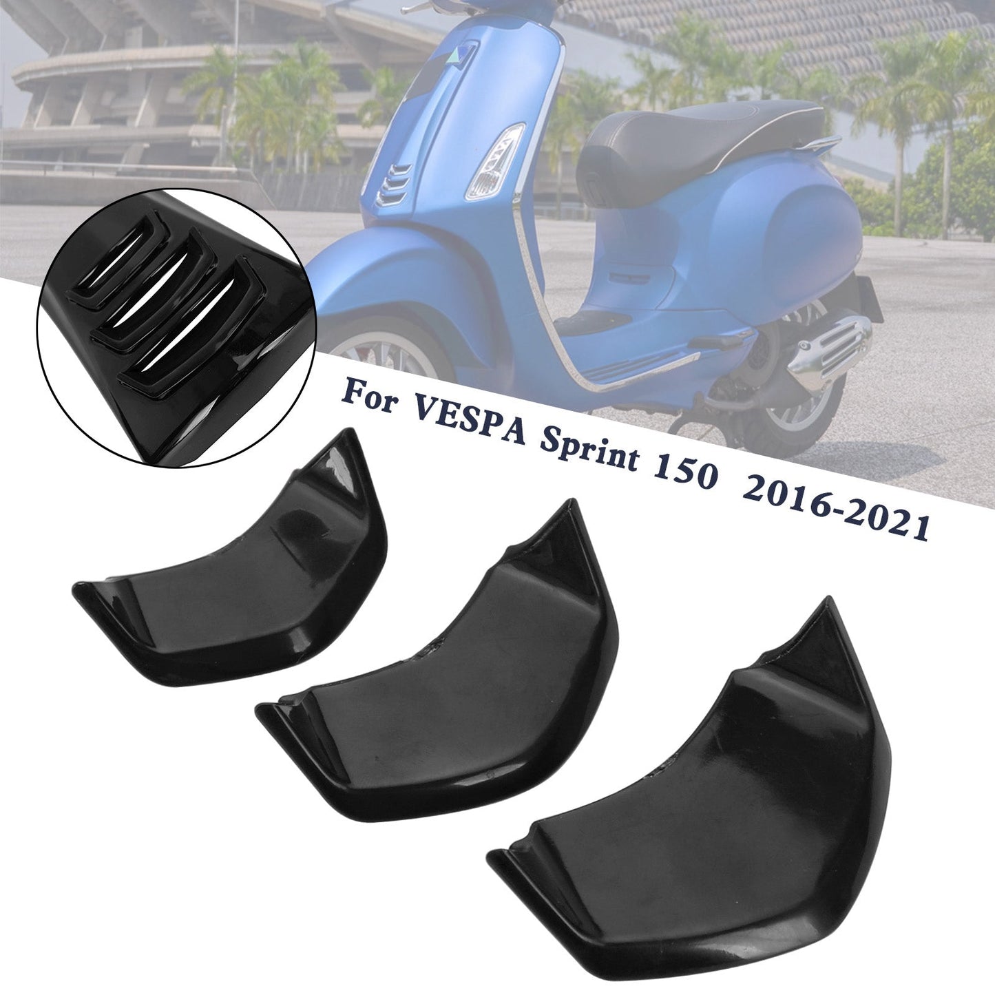 Cubierta decorativa delantera de bocina para VESPA Sprint Primavera 125/150 2014-2021