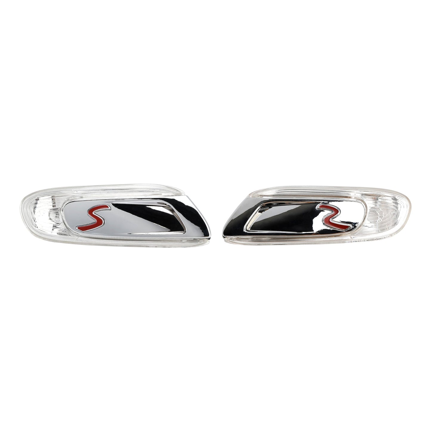 Par de luces de posición laterales para MINI F55, F56 y F57 S (2014-2021) con carcasa de luz de giro 63137298351 y 63137298352