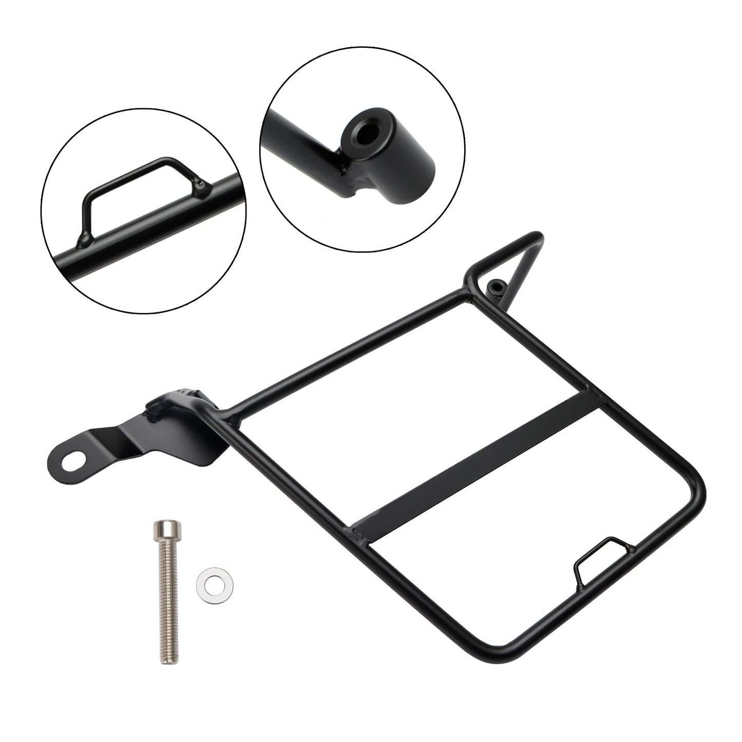 Luggage Rack Side Saddle Bag Mount Bracket Left For For Honda Ct125 Hunter Cub Trail