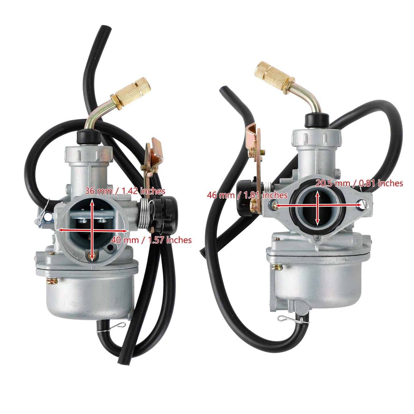 Vespa Bajaj Chetak 4 temps Bajaj 135 175 BAJAJ175 Carburateur Carb