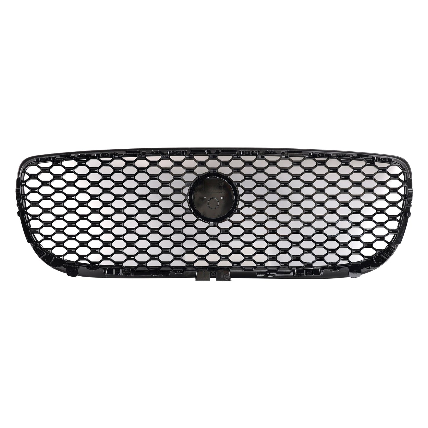 2015-2018 Jaguar XE Gloss Black Honeycomb Front Bumper Grille Grill