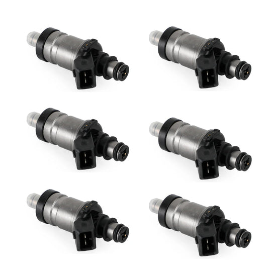 6 inyectores de combustible 65L-13761-00-00 para Yamaha 150/200/225 HP, 2 tiempos