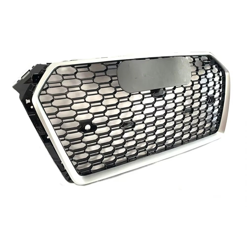2016-2019 Audi A4 S4 B9 To RS4 Style Front Bumper Grill High Quality Honeycomb Upper Grille