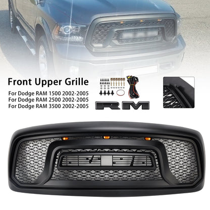 2002-2005 Dodge RAM 1500 Rebel Style Front Bumper Grill Grille