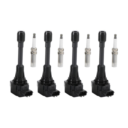 2013-2019 Nissan Sentra l4 1.8L 4PCS 22448ED000 Ignition Coils Pack 22448JA00A UF708