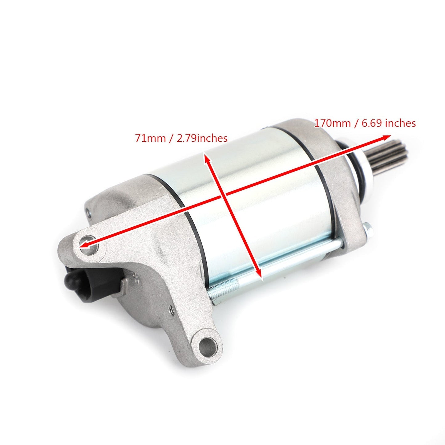 NEW Starter for Honda CB600F CBF600 CBF600S CBR600F CBR600RR VFR800 2007-2019 Assosary