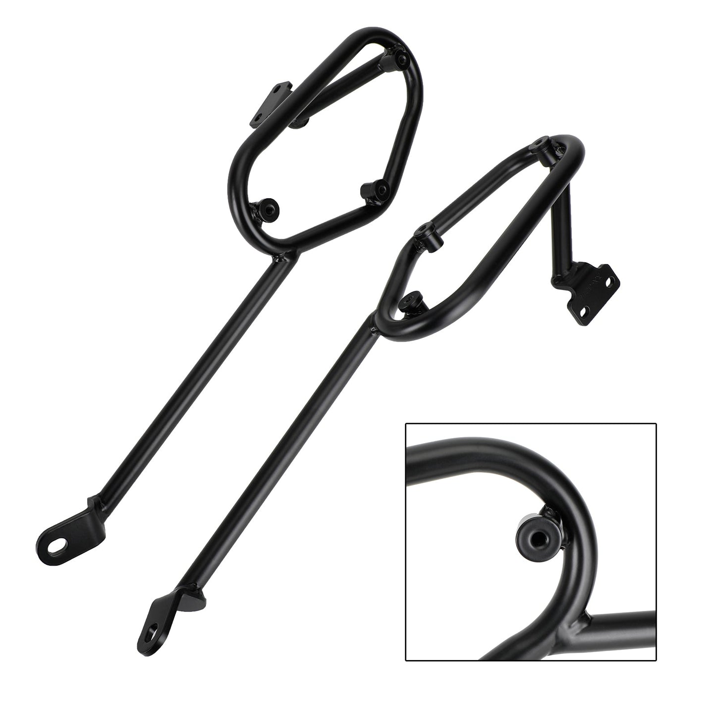 Luggage Rack Side Saddle Bag Mount Bracket Fit For For Yamaha Mt-07 18-22 19 20 21