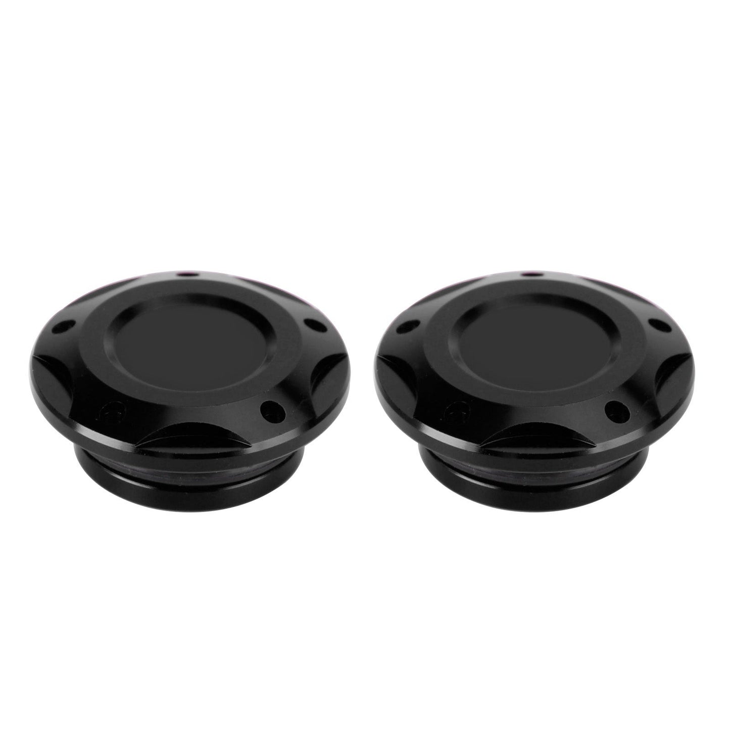 Tapones de aluminio para orificios de marco, color negro, para Yamaha YZF-R3, R3, R25, MT03 y MT25