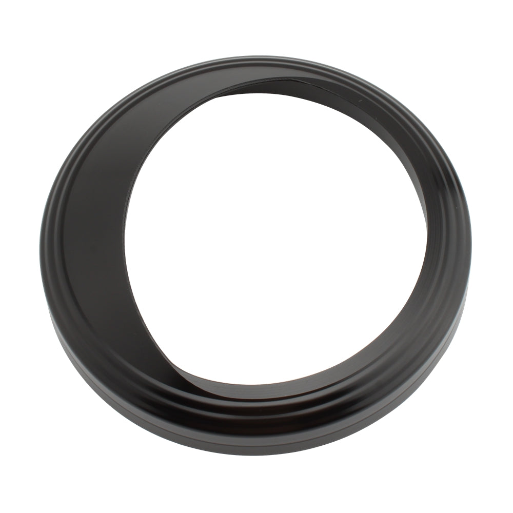 Carcasa exterior para velocímetro de 5 pulgadas para Glide Softail Fat Boy FXST, color plateado