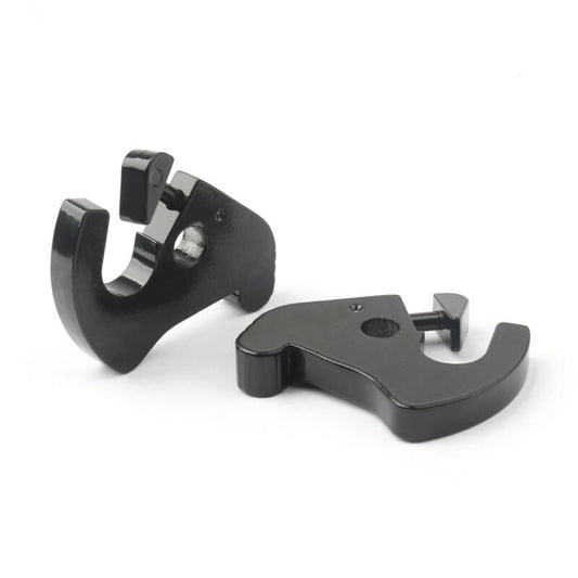 Kit de loquets rotatifs avec serrure pour Harley Sportster Softail Touring Noir
