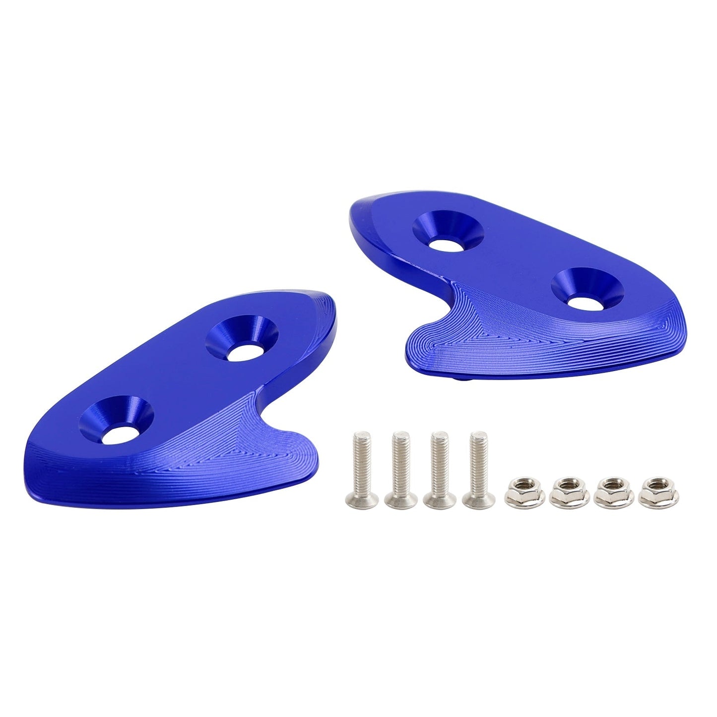Plaques de blocage de suppression de rétroviseur CNC pour Yamaha YZF-R1 YZF-R1M 15-19