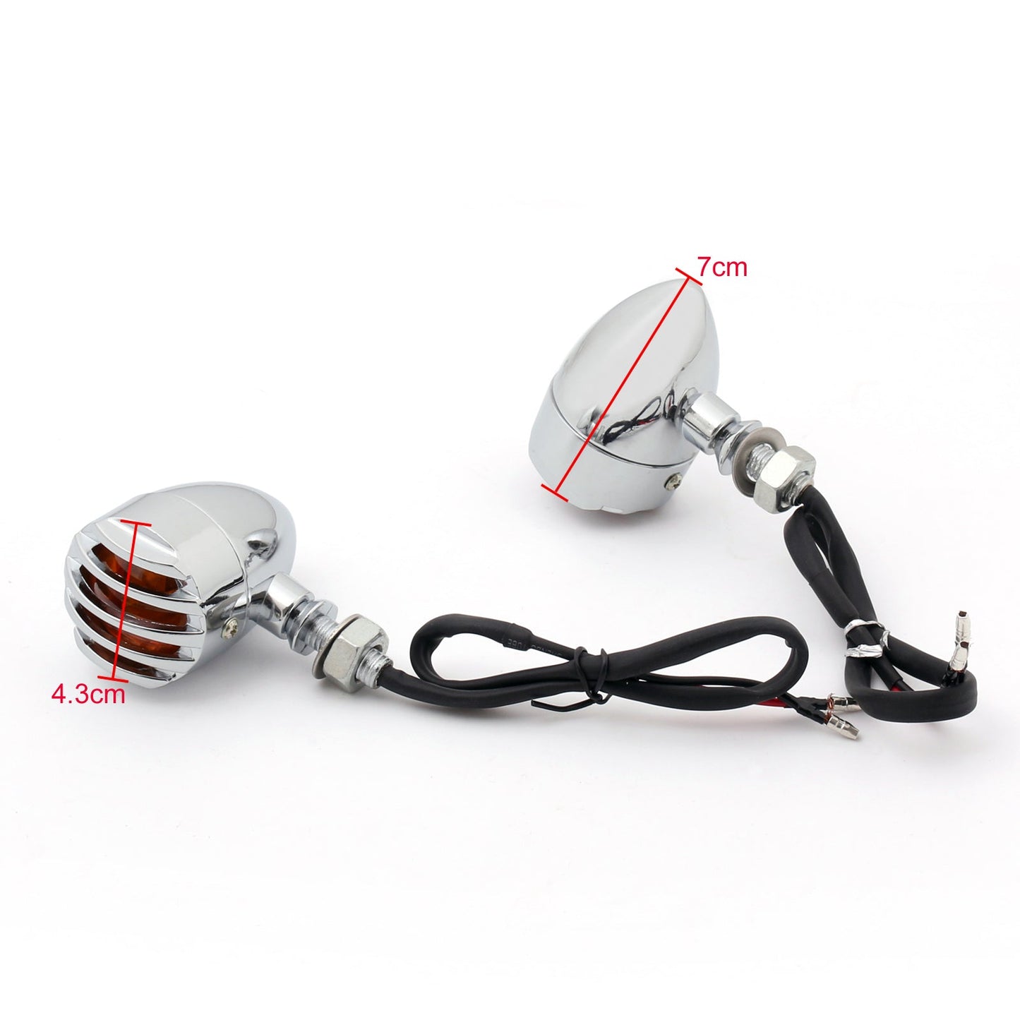 Clignotant indicateur pour Harley Chopper Sportster Dyna Softail Assosary
