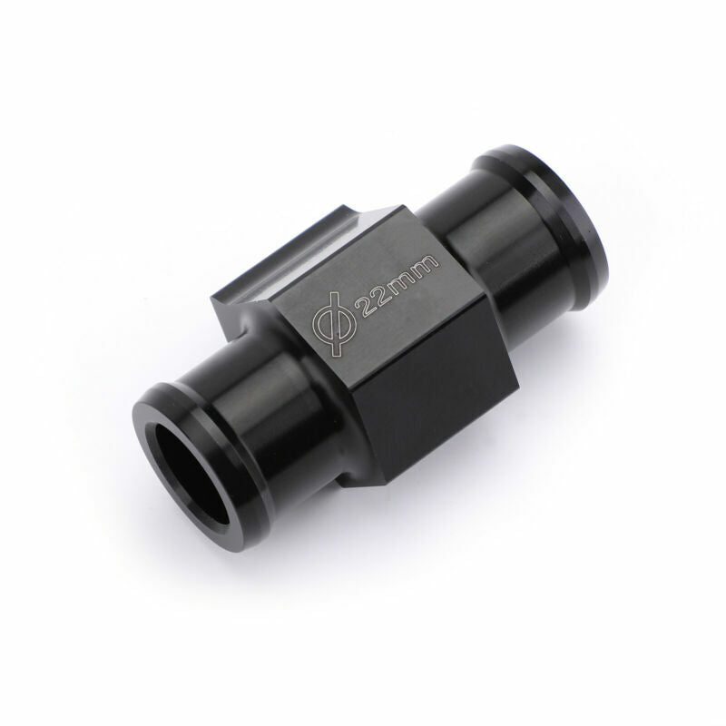 Kit de capteur de température pour tuyau adaptateur de radiateur d'eau de 22 mm, joint de tuyau US noir