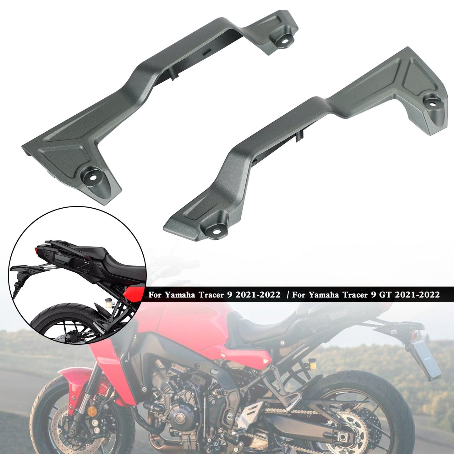 Cubiertas laterales del asiento trasero para Yamaha Tracer 9 GT 2021-2022