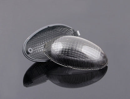 Front Turn Signals Lens For Ducati Monster 2006-2010 Smoke Assosary