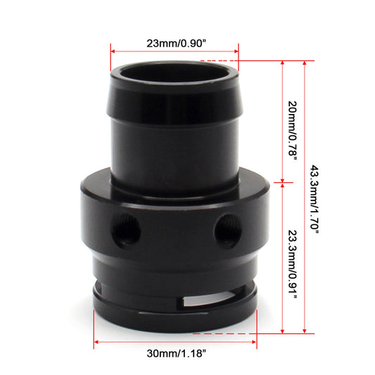 VW Audi 2.0T FSI TSI TFSI MK5 GTI B7 A3 A4 Turbo Boost Tap Vacuum Adapter
