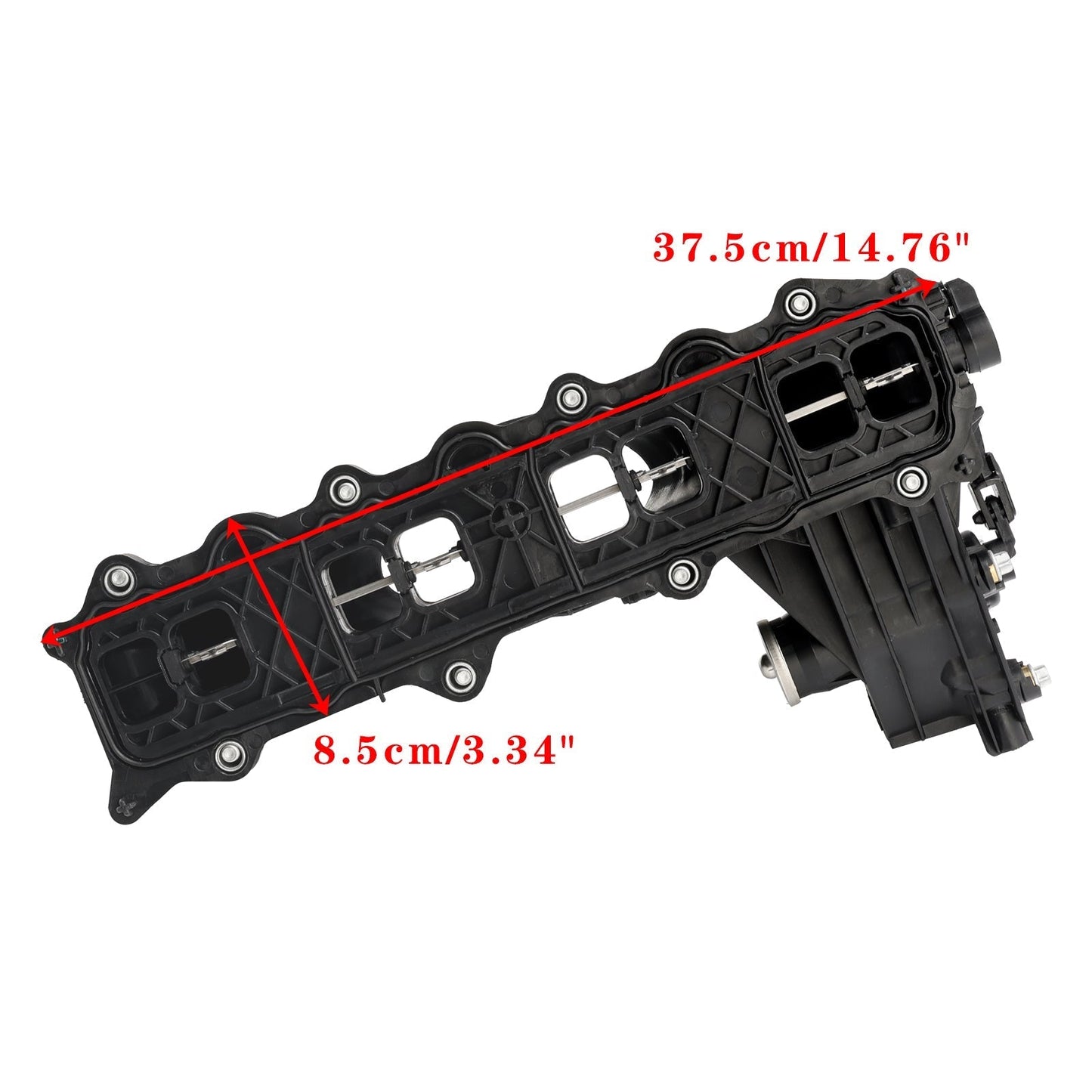 Collecteur d'admission avec moteur d'actionneur A6510904937 pour Mercedes Benz Classe B W246 W242 (2011-2018)