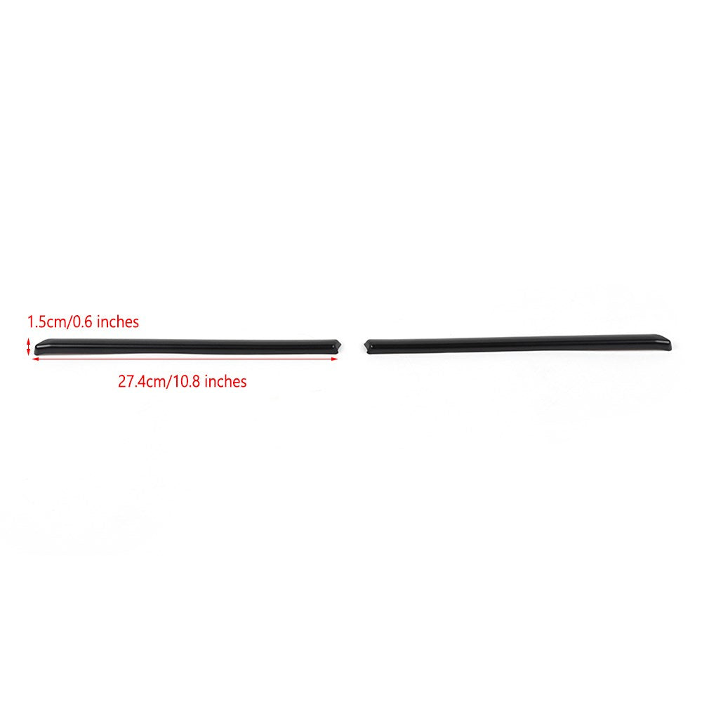 Garniture de calandre centrale avant noire mate pour Toyota 4Runner 2020-2021