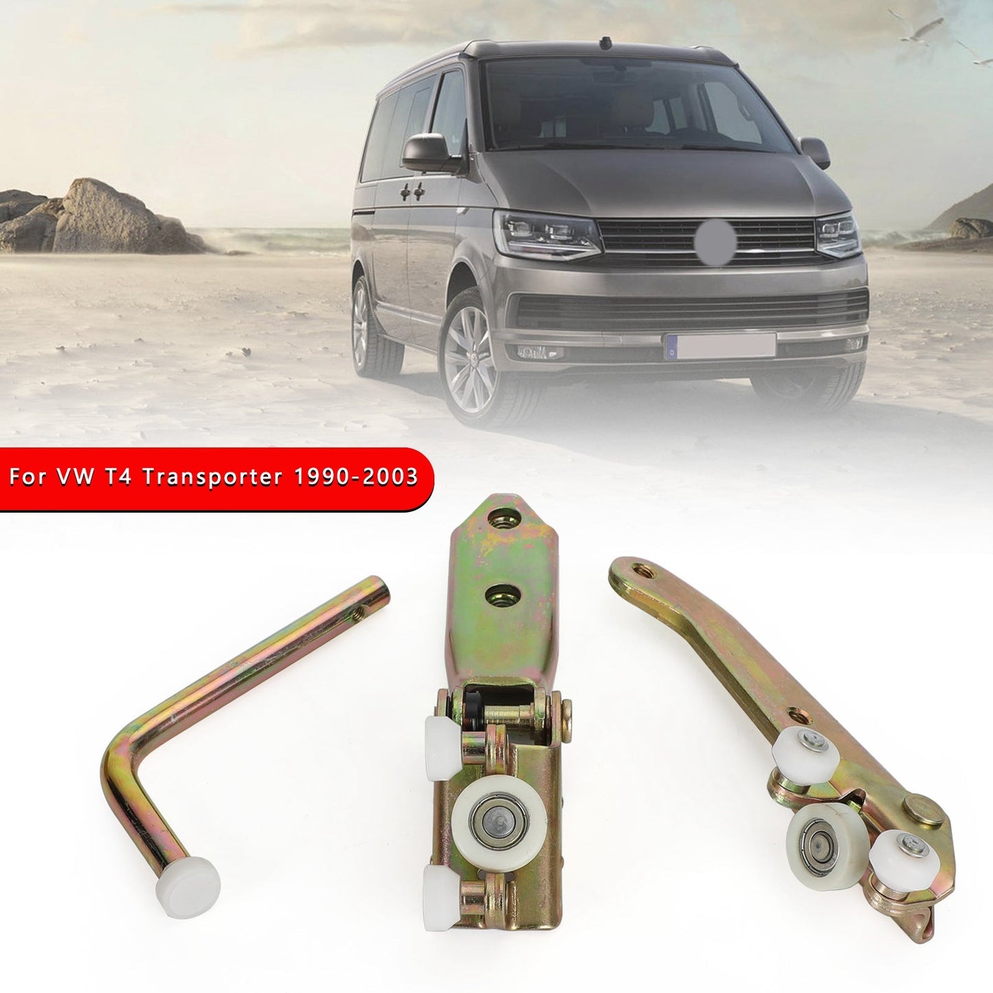 1990-2003 VW T4 Transporter 701843436 RHD Left Sliding Door Bottom Middle Top Rollers