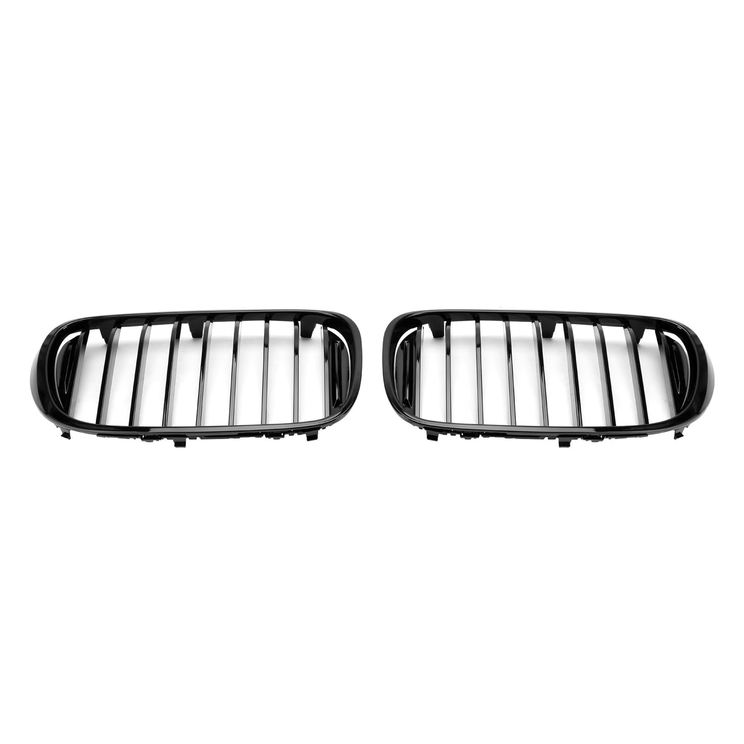 2015.07-2019.01 BMW 7 Series G11 Saloon/Sedan 740i/750i/740e xDrive Front Kidney Grille Gloss Black Grill