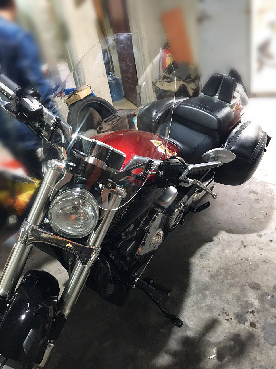 Pare-brise ABS Muscle Vrscf V-Rod 09-17