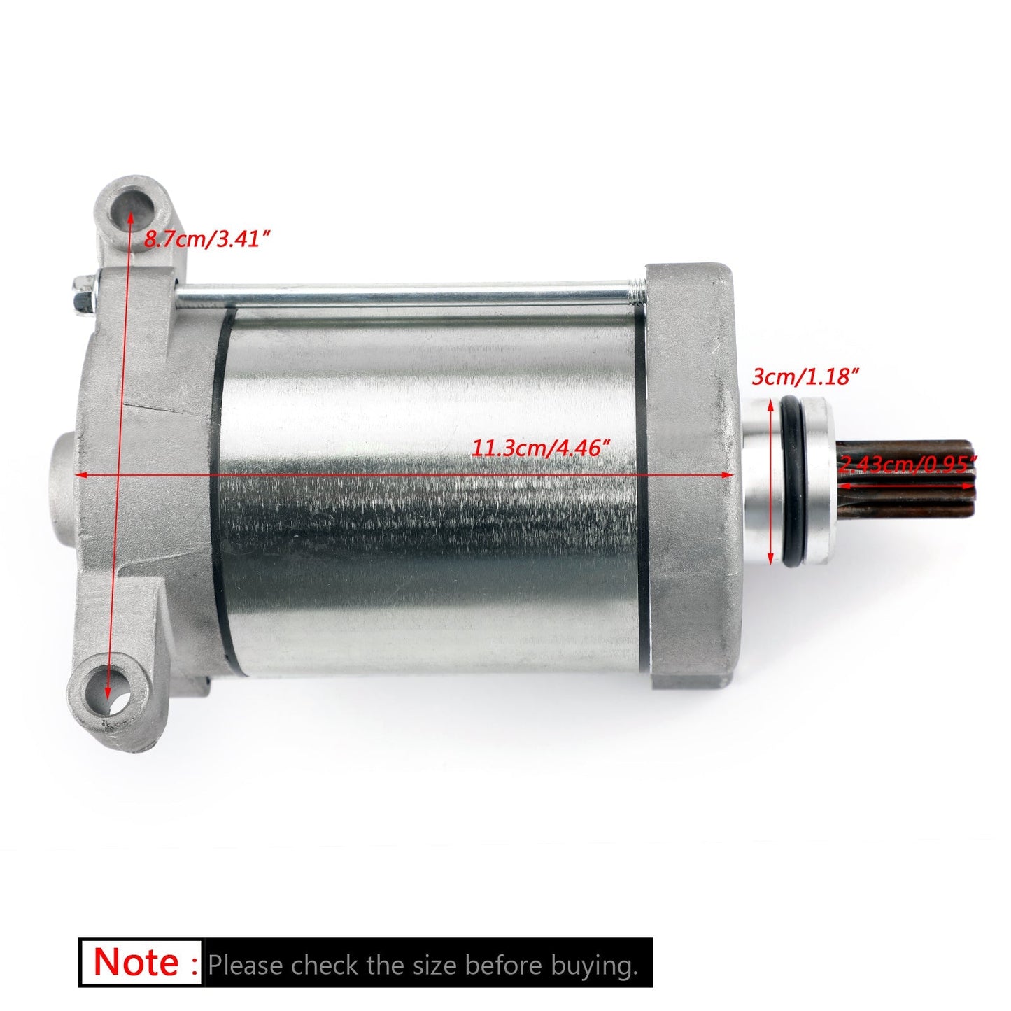 Electric Starter Motor for Yamaha YFM Raptor 700R Grizzly YXC700 YXM700 YXR700F Assosary