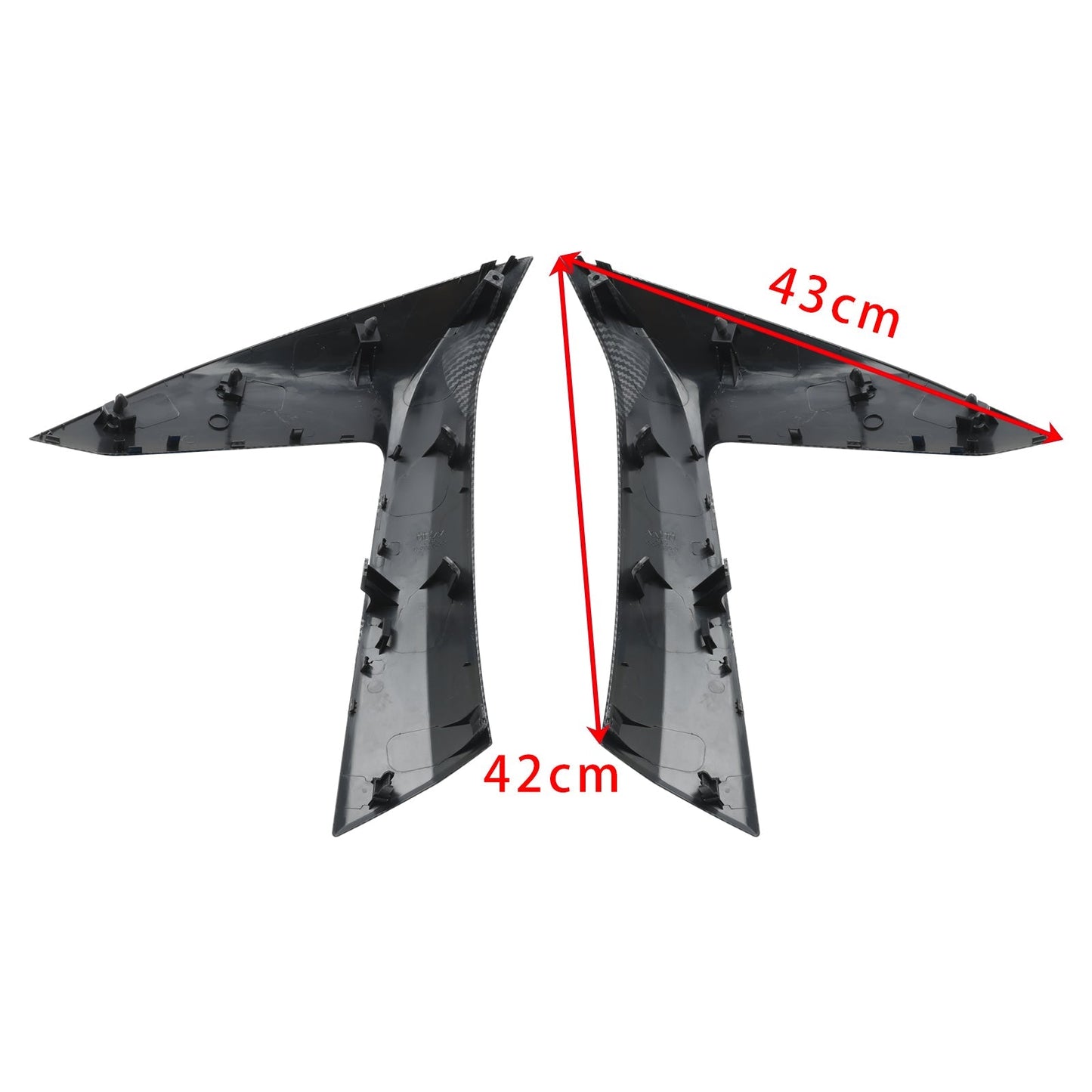 Panel de cubierta de pedal lateral central y carenado para Yamaha T-MAX 560 22-24