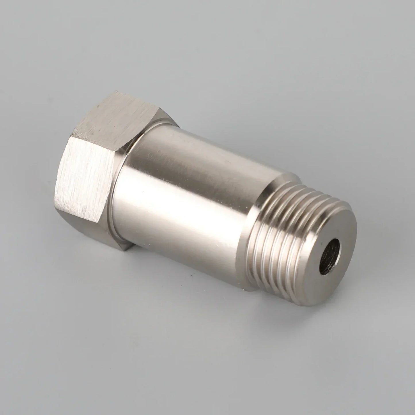 4 piezas M18 x 1,5, 45 mm, tapón espaciador para sensor de oxígeno O2, tubo de prueba, adaptador extensor CEL