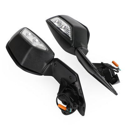 Left & Right Side Rear View Mirror Indicator For Kawasaki Ninja ZX10R 2016-2020