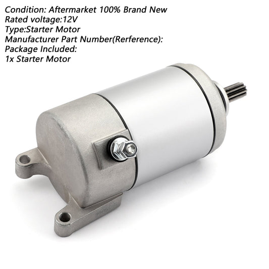 ATV Starter Motor For YAMAHA 350 YFM35 YFM35F TFM35G GRIZZLY 07-17 3HE-81890-00 Assosary