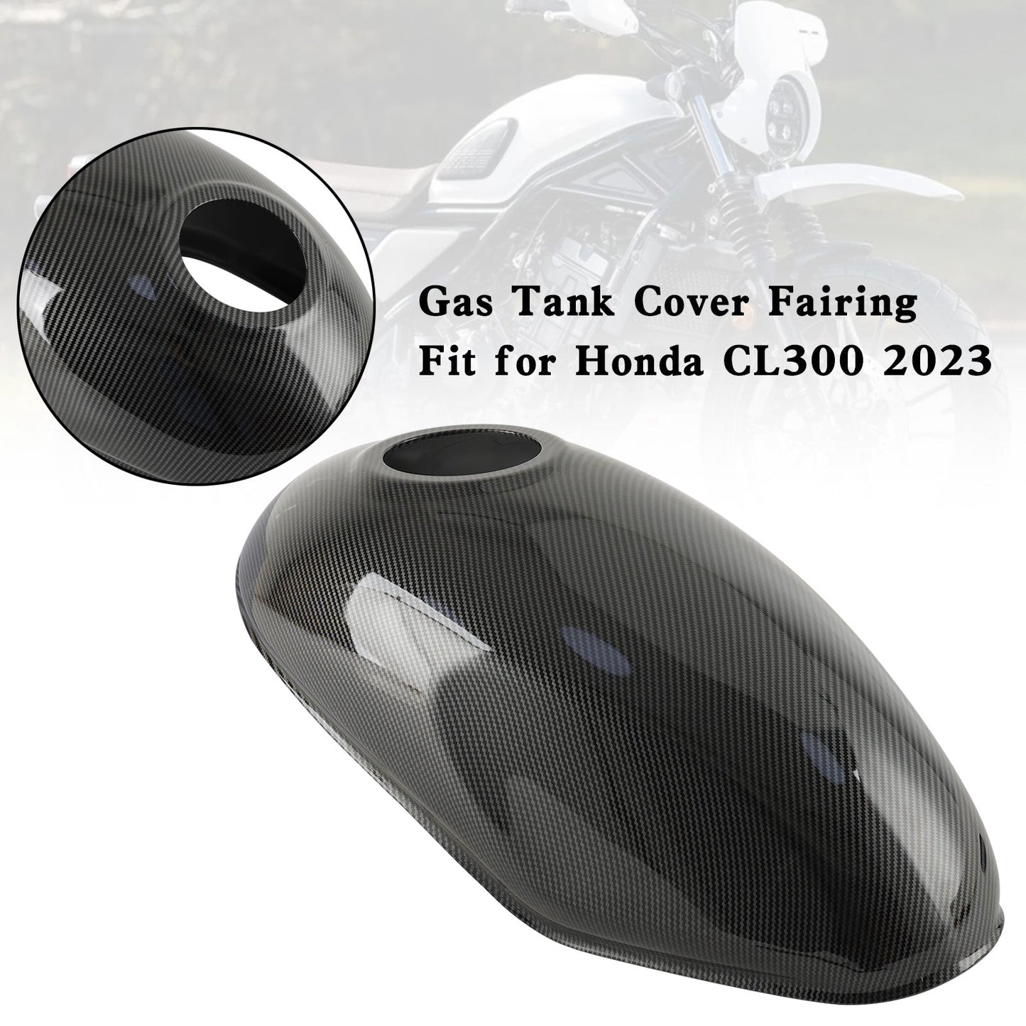Protection de carénage de couvercle de réservoir d'essence pour Honda CL300 2023