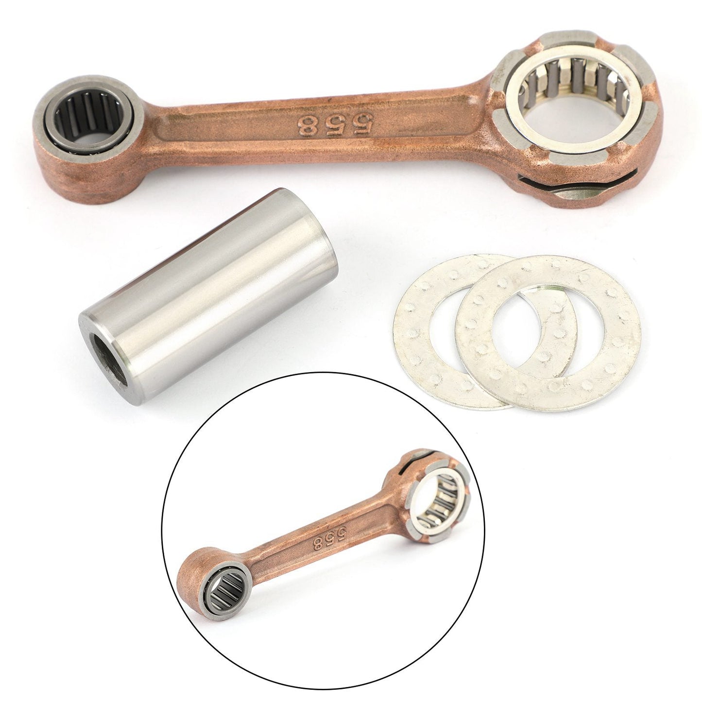 Connecting Rod Kit fit for Yamaha DT100 1974-83 RS100 1975-76 MX100 1974-83