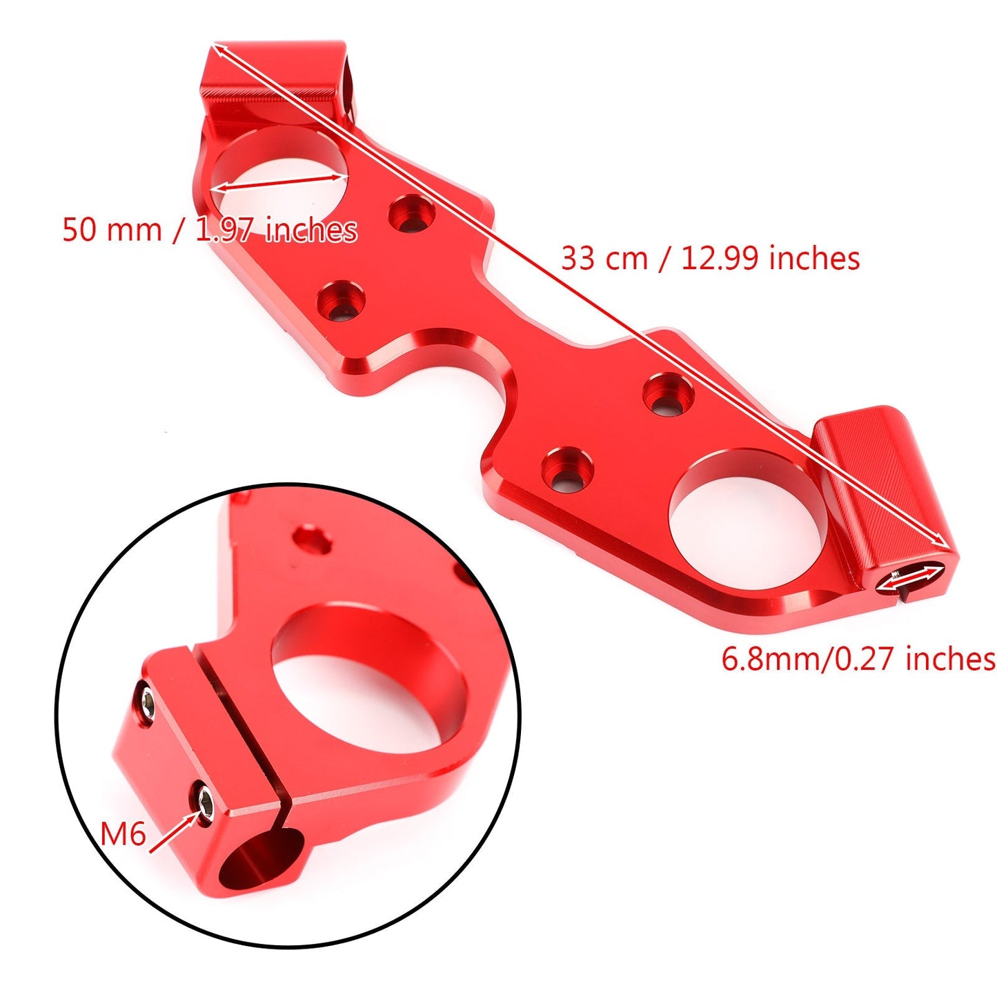 Lowering Triple Tree Front Upper Top Clamp for For Suzuki GSX1300R 08-20 Hayabusa