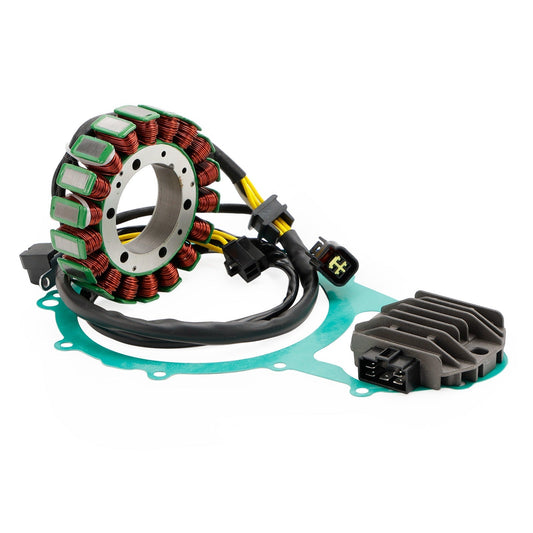 Kit de joints de bobine de stator de magnéto de régulateur pour Suzuki XF 650 Freewind 1997-2001