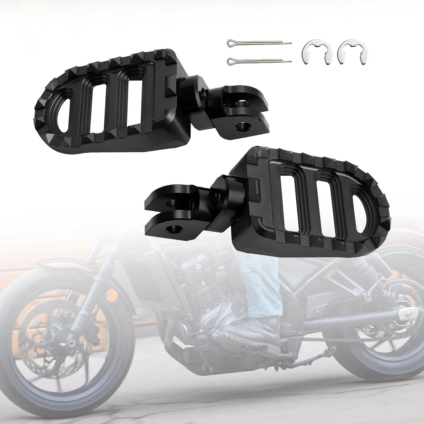 Repose-pieds avant pour Rebel 1100 CM1100 CMX 1100 DCT/MT 2021-2023