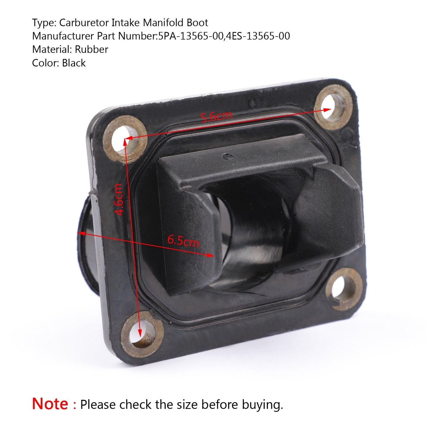 Ensemble de soufflets de collecteur d'admission de carburateur pour Yamaha YZ80 93-01 YZ85 02-18 YZ125