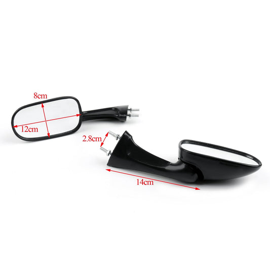 Pair Rearview Mirrors Fit for Honda CBR 250 400 NSR 250 SE SP VFR RVF 400 87-97