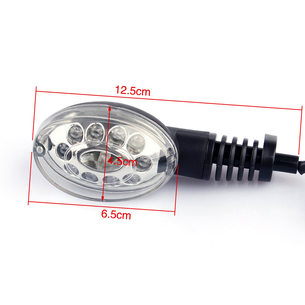 Clignotants avant et arrière à LED pour Kawasaki Ninja 250R, accessoires