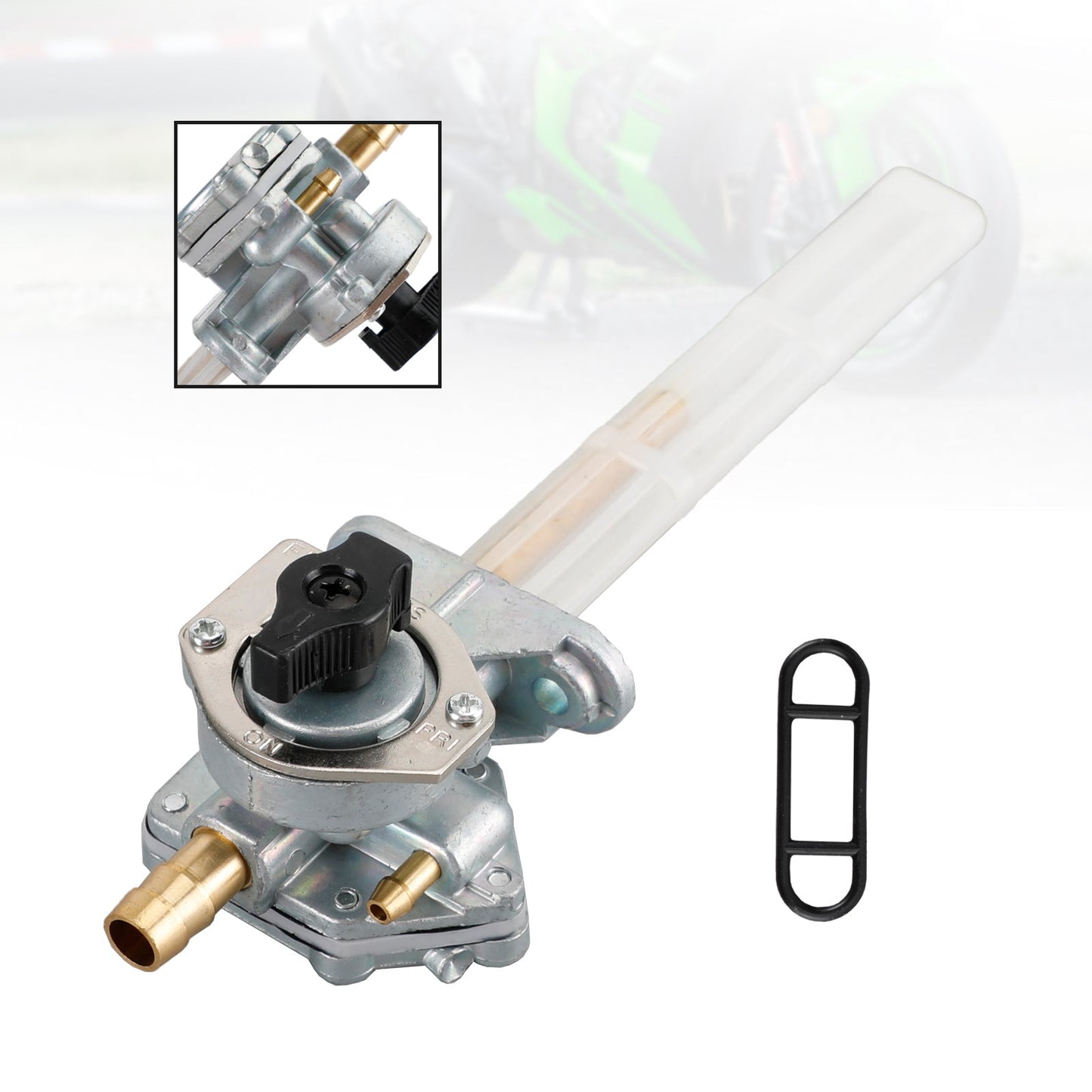 Kawasaki VN400 VN800 Vulcan 5102#3-1219 Gas Tank Fuel Cock Valve Petcock