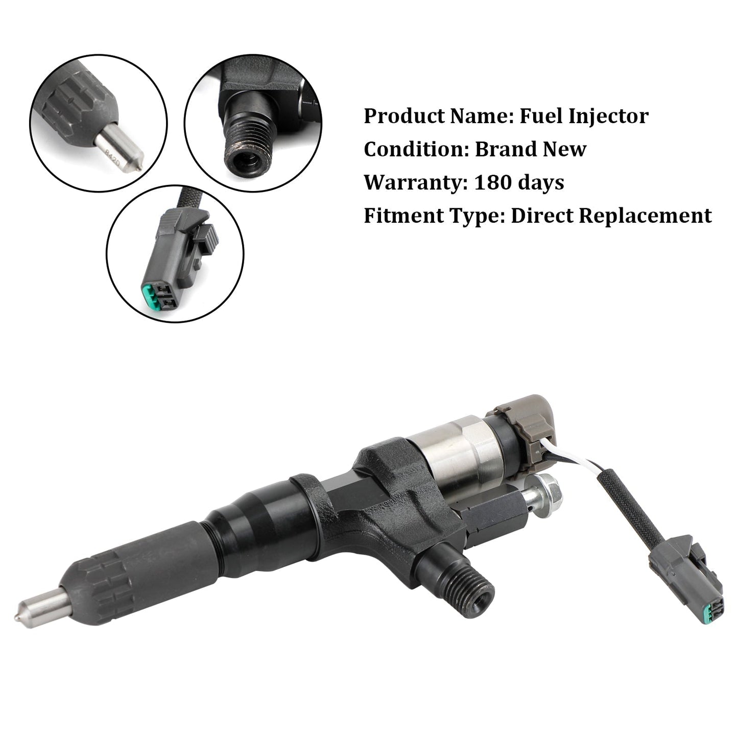 Inyector de combustible Denso 6590 6591 6592 6593 6594 6595 6596 6597 1 pieza 095000-6593 CB84034501S 095000-6590