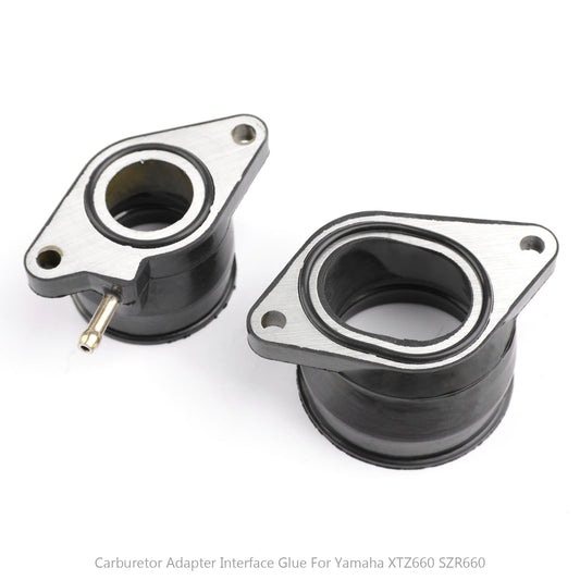 Soufflet de collecteur d'admission gauche et droit pour Yamaha SZR XTZ 660 3YF 4MD Tenere 1991-1999